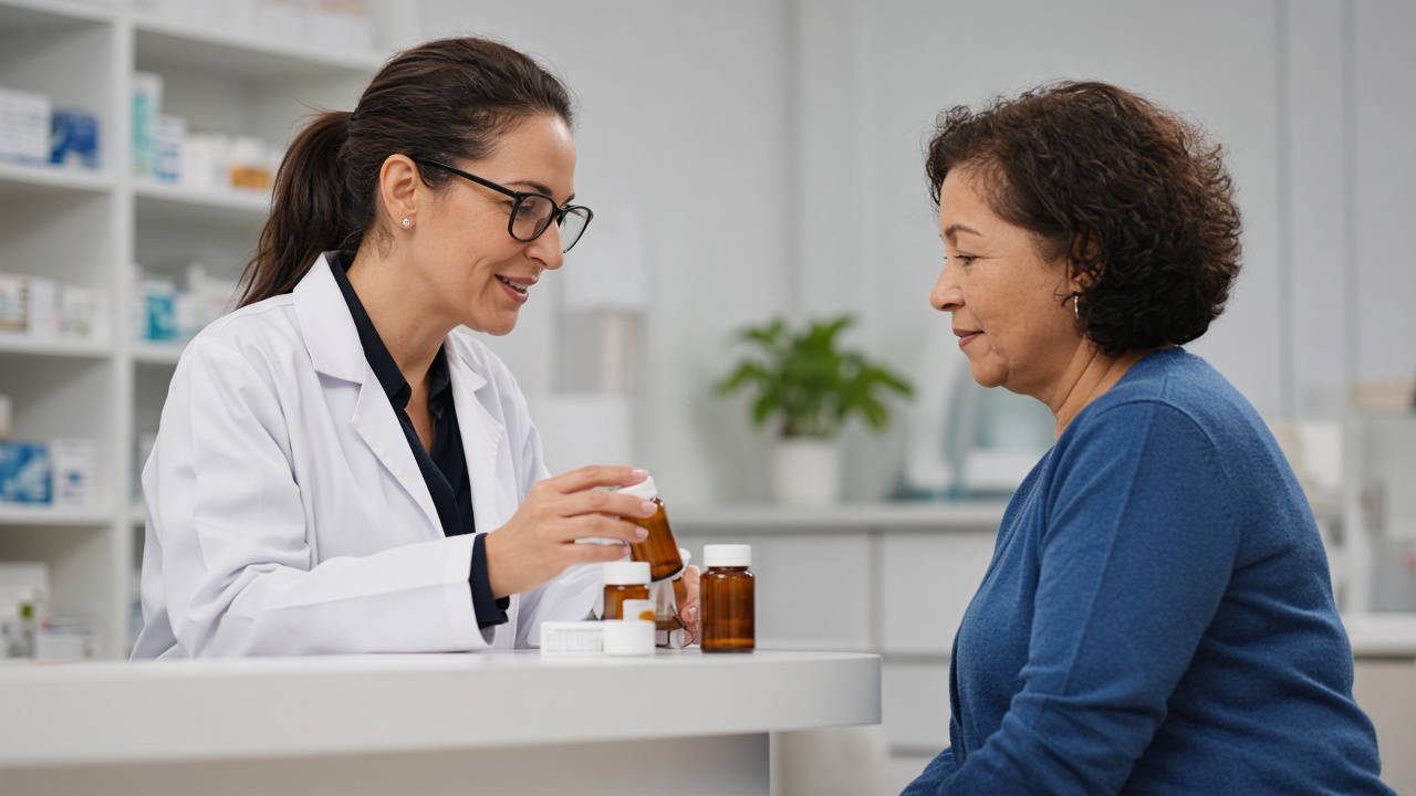 Medication counseling session